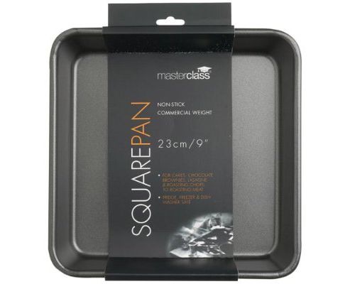 Image of Master Class Non-stick Bake Pan Square 23cm X 23cm X 4cm, Sleeved