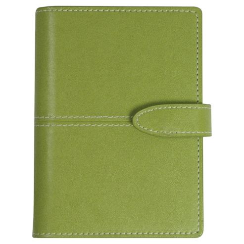 Image of Collins Milan A6 Pocket Organiser Milan, Pvc, Green