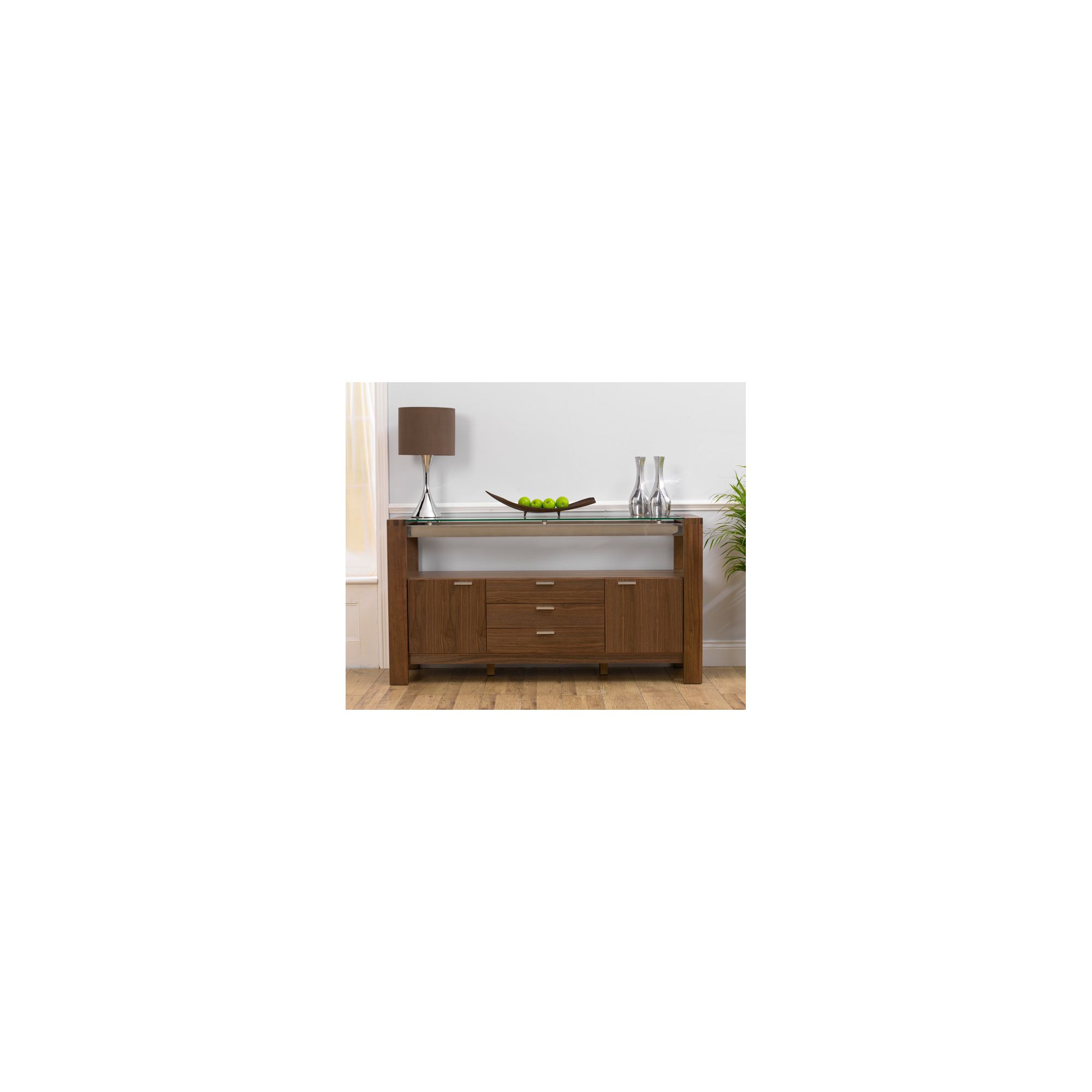 Mark Harris Furniture Roma Walnut Sideboard at Tesco Direct