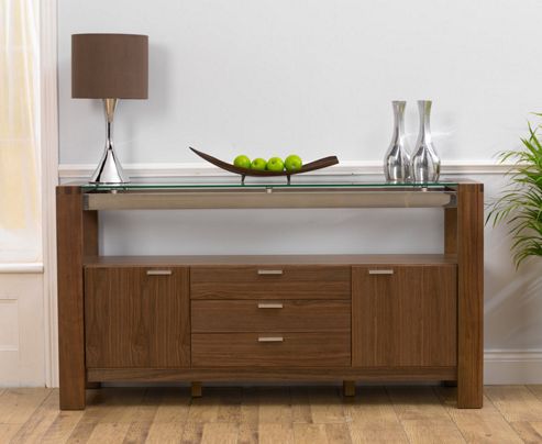 Image of Mark Harris Furniture Roma Walnut Sideboard