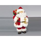 Premdec Pl105717 Trad.Plush Santa + Sack 40Cm