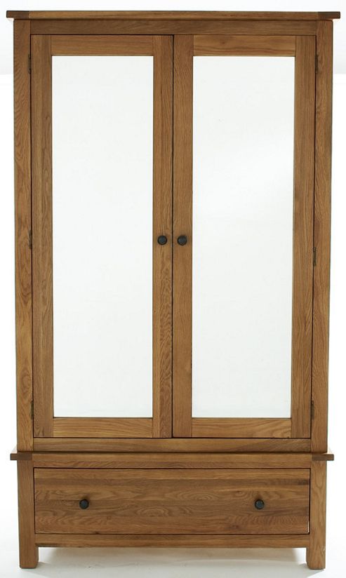 Image of Thorndon Canterbury Large Mirrored 2 Door Wardrobe