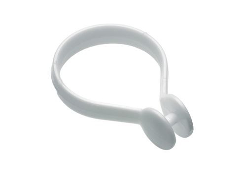 Image of Croydex Ak142222 Shower Curt Rings X12 White