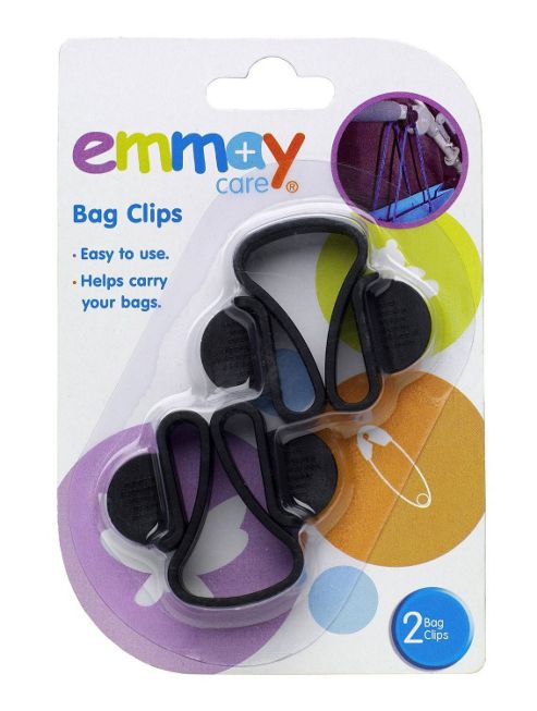 Image of Emmay Pushchair Bag Clips (twin Pack)