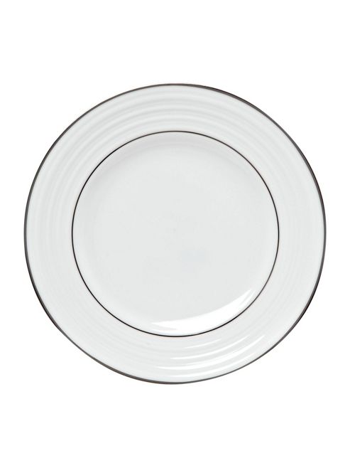 Image of Linea Soho Platinum Side Plate In White