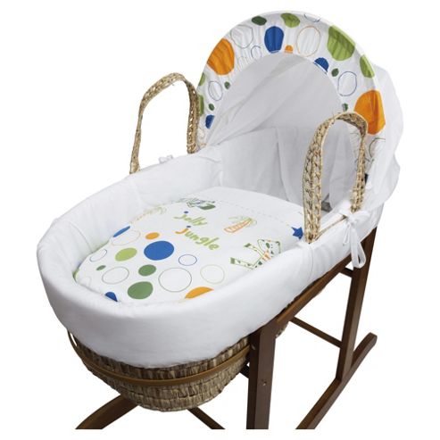 Image of Kinder Valley Jolly Jungle Moses Basket