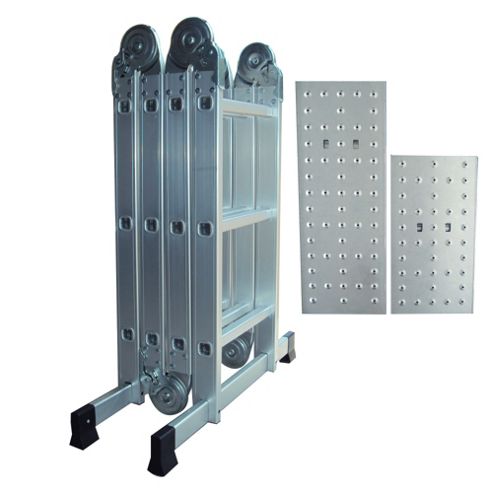 Image of Diy 10way Combination Ladder Inc Scaffolding Board