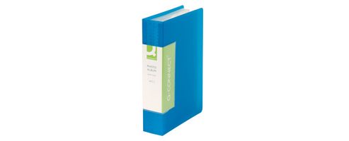 Image of Q-connect Photo Album 60 Pockets Blue Kf02762