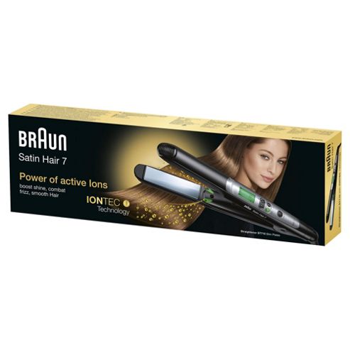 Image of Braun Satin 7 Iontec Hair Straightners