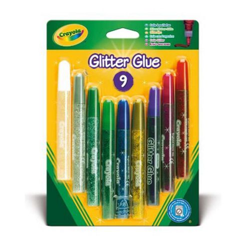 Image of Crayola Glitter Glue 9 Pack