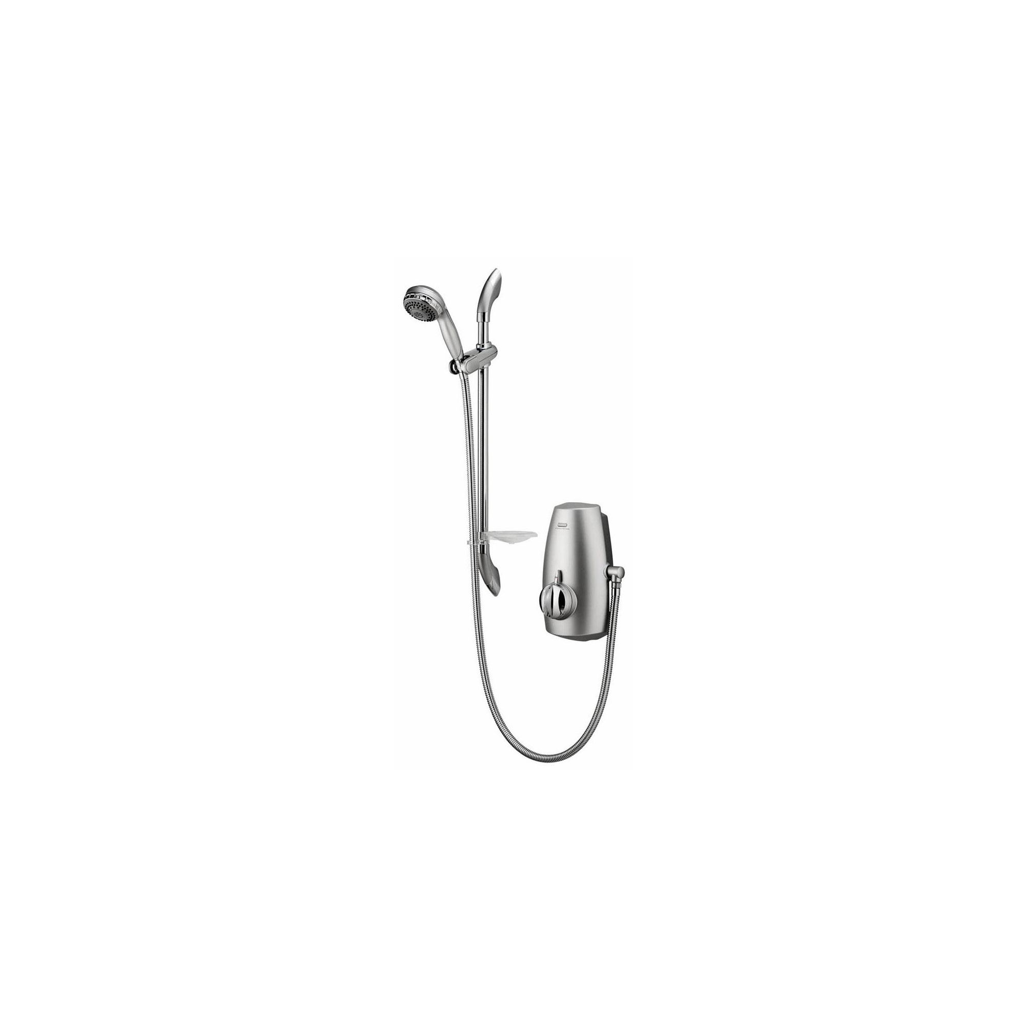 Aqualisa Aquastream Thermo Power Shower with Adjustable Head Chrome at Tescos Direct