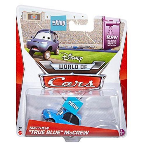 Image of Disney Pixar Cars Diecast Matthew "true Blue" Mccrew