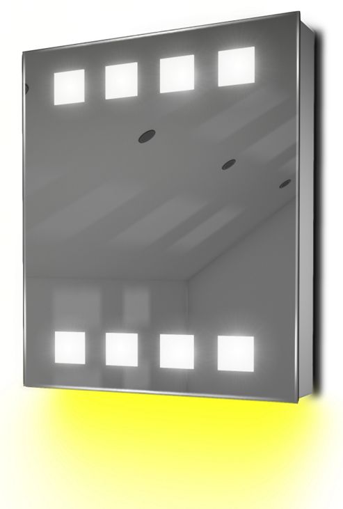 Image of Ambient Audio Bathroom Cabinet With Bluetooth, Shaver Socket & Sensor K128yaud