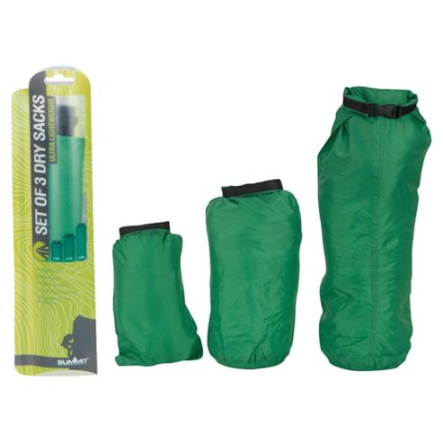 Image of Summit Ultra Lightweight Dry Sacks Waterproof Bags, Set Of 3