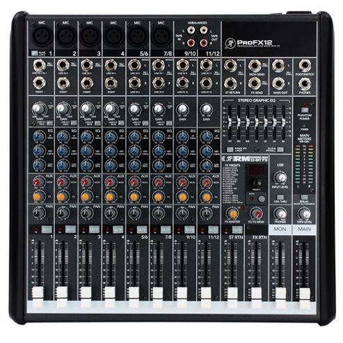 Image of Mackie Profx12 Live Usb Mixer