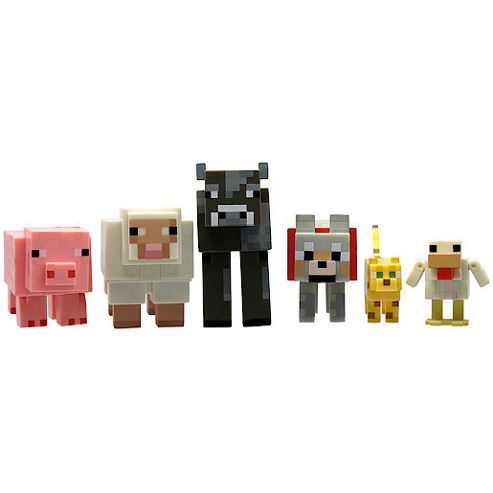 Image of Minecraft Animals Six Figure Pack