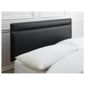 Liberty Headboard Black Faux Leather , Double