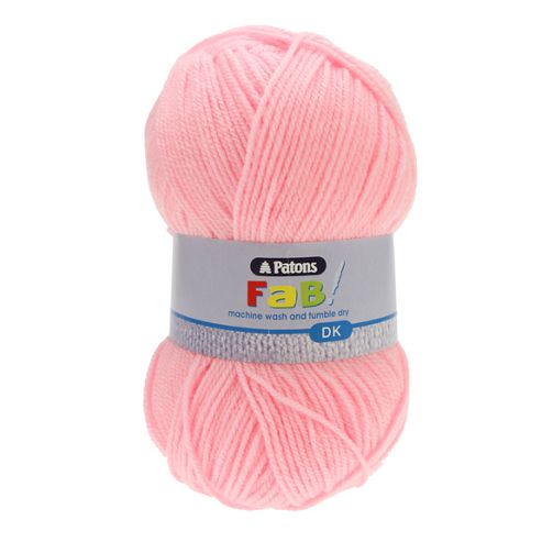Image of Patons Fab Dk Yarn 100g - Pink