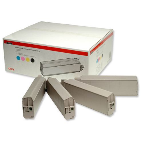 Image of Oki Type C5 Rainbow Pack Toner Cartridge For C9300/c9500 Printers