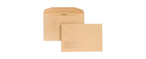 Image of Postmaster Envelope Low Window 6.25x9.25 Inches Manilla Pack Of 500 F24756