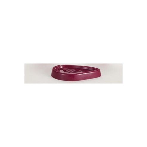Image of Sanwood Lia Soap Dish - Raspberry Red