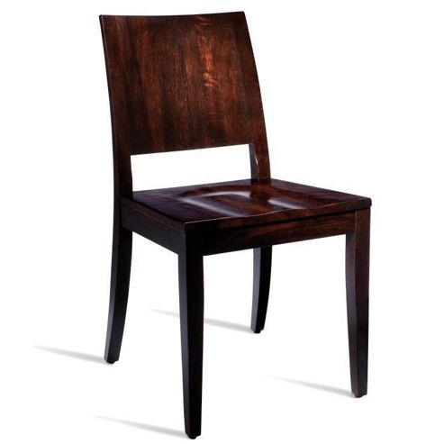 Image of Home Etc Herrod Oak Side Chair - Dark Oak