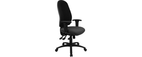 Image of Cappela High Back Posture Chair Black Kf03499