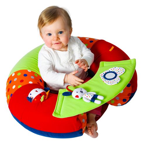 Image of Red Kite Sit Me Up Inflatable Ring Baby Seat Cotton Tail And Friends