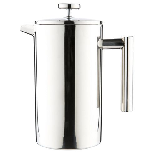 Image of Double Walled Cafetiere, 8 Cup, Stainless Steel