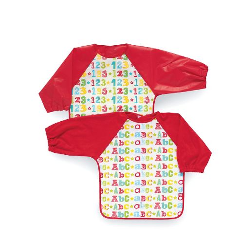 Image of Mothercare 123 And Abc Coveralls- 2 Pack