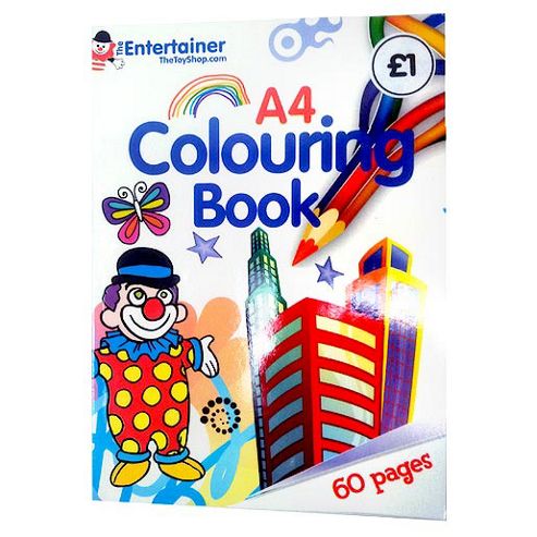 Image of The Entertainer Colouring Book