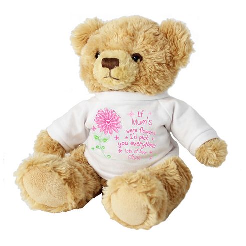 Image of Personalised Id Pick You Mothers Day Bear