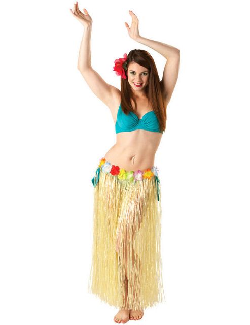 Image of Hawaiian Skirt (longer Length)