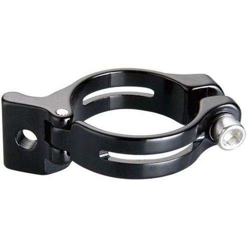 Image of Acor Alloy Front Derailleur Clamp: 349mm Black