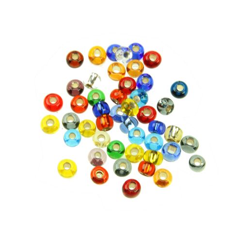 Image of Czech Seed Bead 3/0 S/l Multi