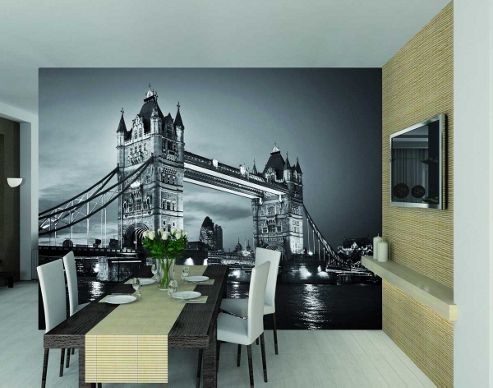 Image of 1wall Giant London Tower Bridge Wall Mural