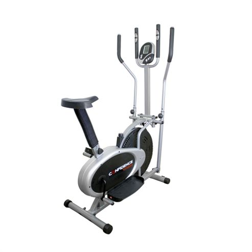 Image of Confidence Fitness Pro 2-in-1 Elliptical Cross Trainer & Exercise Bike