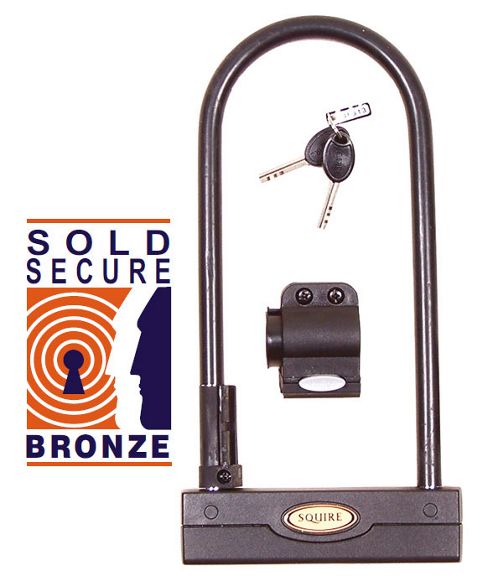 Image of Squire Challenger D 260mm Shackle Lock