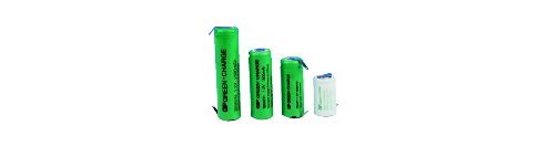 Image of Rechargeable Nimh 2/3aa Tagged Cell Battery 650mah