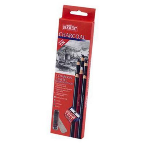 Image of Derwent Charcoal 6 Tin