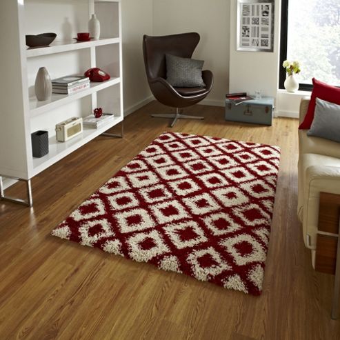 Image of Think Rugs Royal Nomadic Red/beige Rug - 120 Cm X 170 Cm (3 Ft 9 In X 5 Ft 7 In)