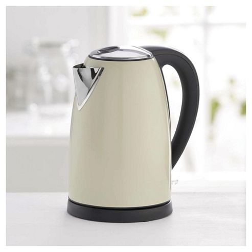 Image of Tesco Jkl13c 3kw Ss Kettle Cream