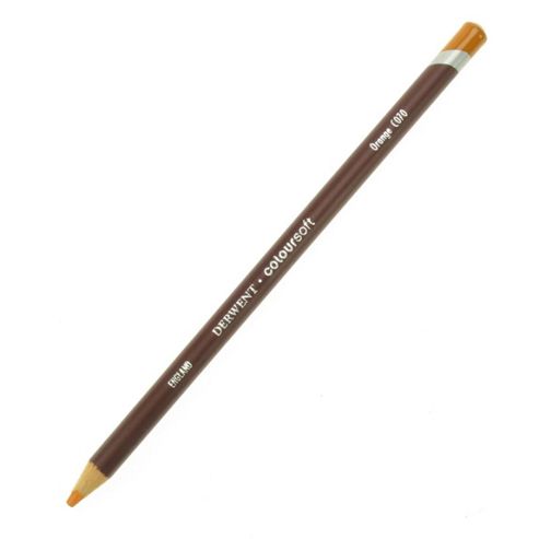 Image of West Design Products Derwent C070 Coloursoft Pencils Orange
