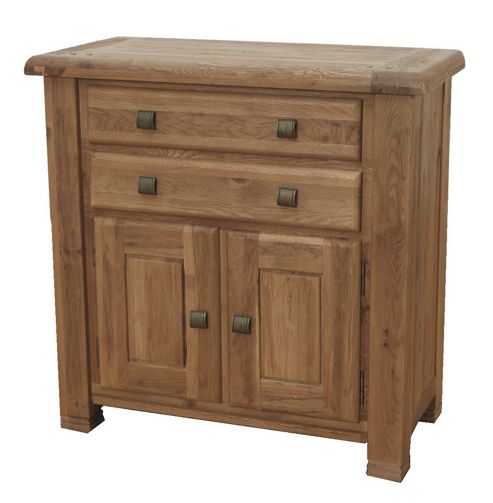 Image of Furniture Link Danube Small Sideboard In Weathered Oak
