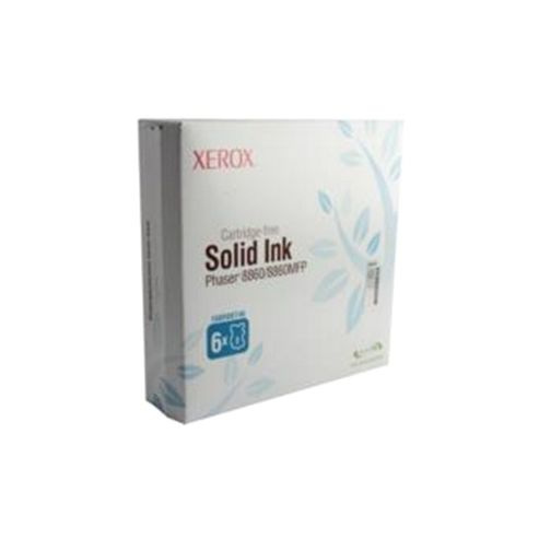 Image of Xerox Colorstix Cyan (yield 14,000 Pages) Solid Ink Sticks (pack Of 6)
