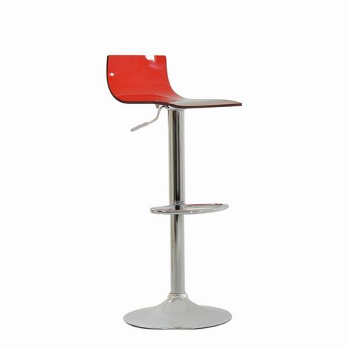 Image of Crystal Red Breakfast Bar Stool