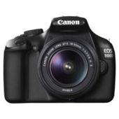 Canon EOS 1100D 12MP Digital SLR Camera Black with EF-S 18-55mm IS II Lens