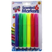 The Entertainer 6 Scented Markers