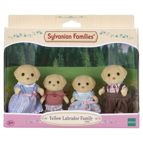 Image of Sylvanian Families Yellow Labrador Family