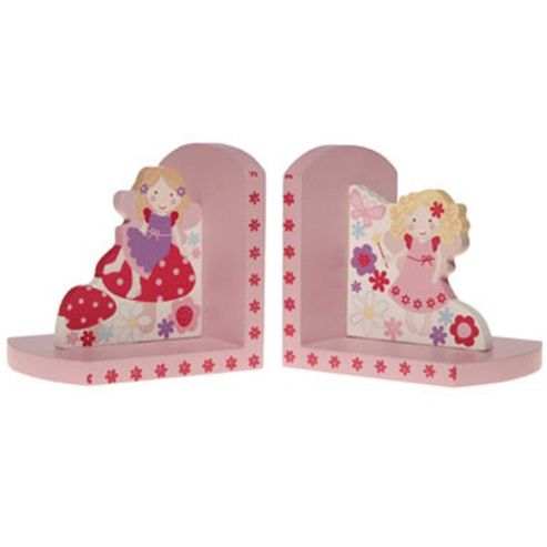 Image of Magical - Fairy Childrens Book Ends - Pink